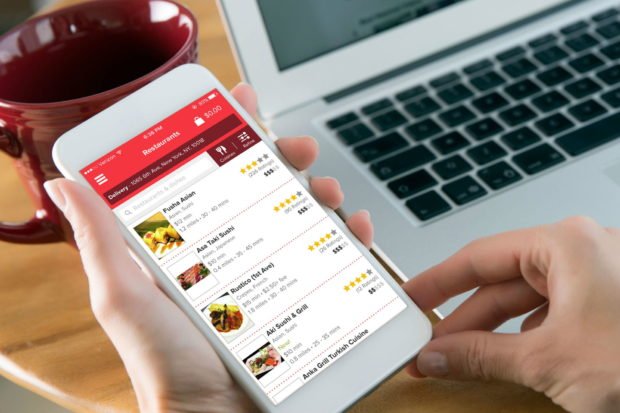 food delivery app