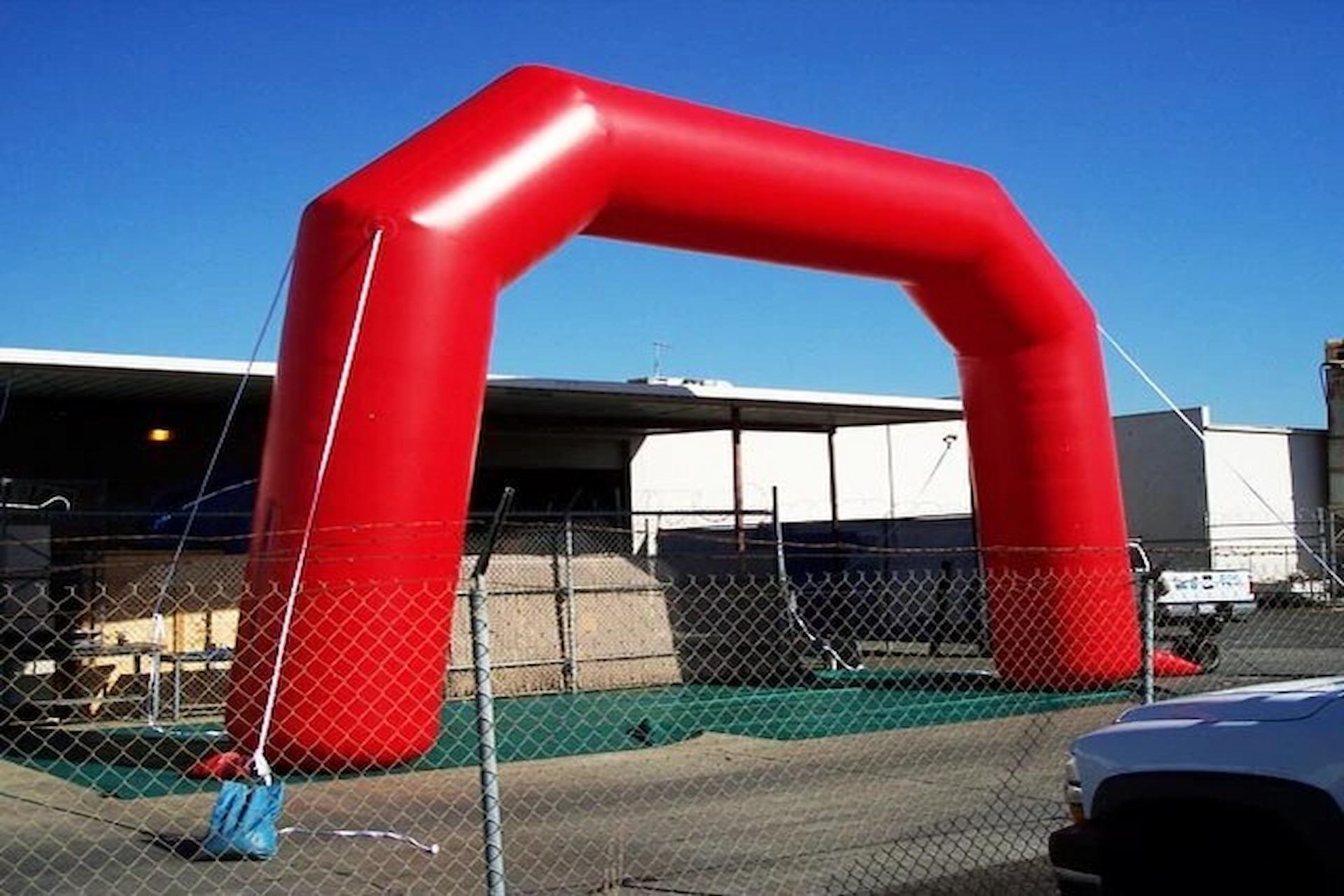 Inflatable arches