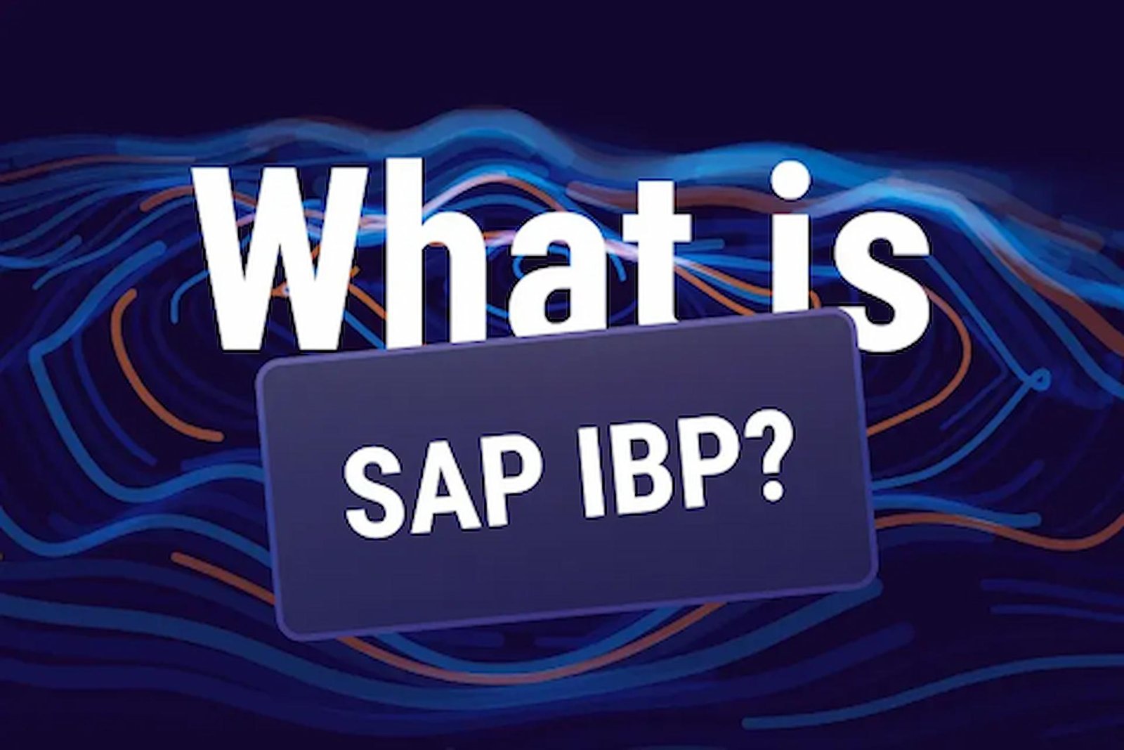 SAP IBP